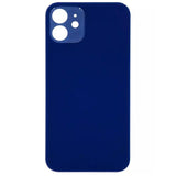 OEM Specs - iPhone 12 Back Glass With Big Camera Hole - BLUE