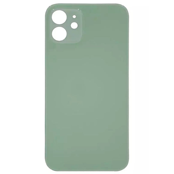 OEM Specs - iPhone 12 Back Glass With Big Camera Hole - GREEN