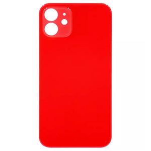 OEM Specs - iPhone 12 Back Glass With Big Camera Hole - RED