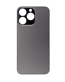 OEM Specs - iPhone 13 Pro Back Glass With Big Camera Hole - BLACK / GRAPHITE