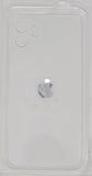 OEM Specs - iPhone 12 Back Glass With Big Camera Hole - Silver/White