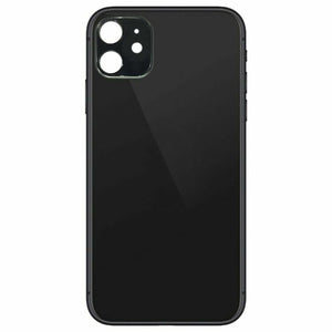 OEM Specs - iPhone 11 Back Glass With Big Camera Hole - BLACK