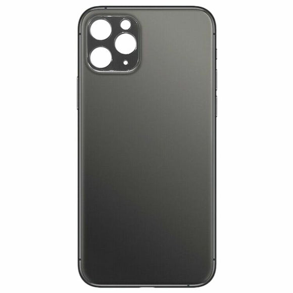 OEM Specs - iPhone 11 Pro Back Glass With Big Camera Hole - BLACK