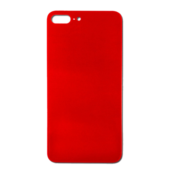 OEM Specs - iPhone 8 Plus Back Glass With Big Camera Hole - RED