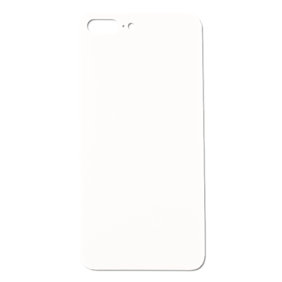 OEM Specs - iPhone 8 Plus Back Glass With Big Camera Hole - White