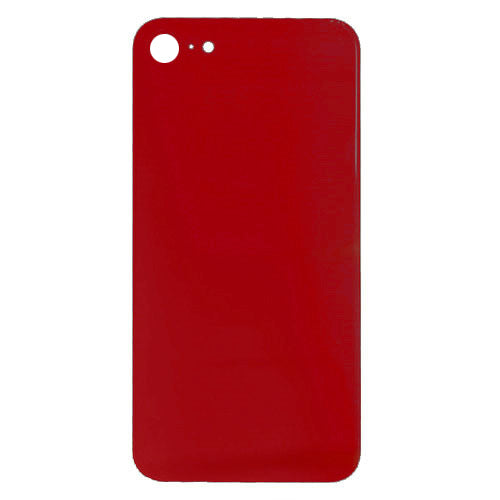 OEM Specs - iPhone 8 Back Glass With Big Camera Hole - Product Red