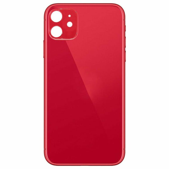OEM Specs - iPhone 11 Back Glass With Big Camera Hole - RED