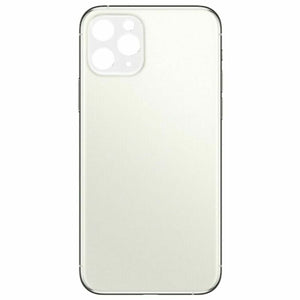 OEM Specs - iPhone 11 Pro Back Glass With Big Camera Hole - WHITE