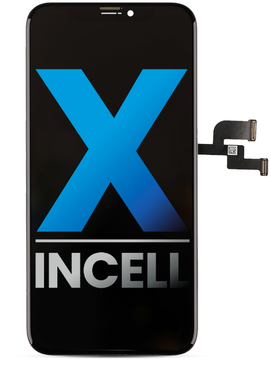 LCD ASSEMBLY COMPATIBLE FOR IPHONE X (AFTERMARKET: AM8 / INCELL)